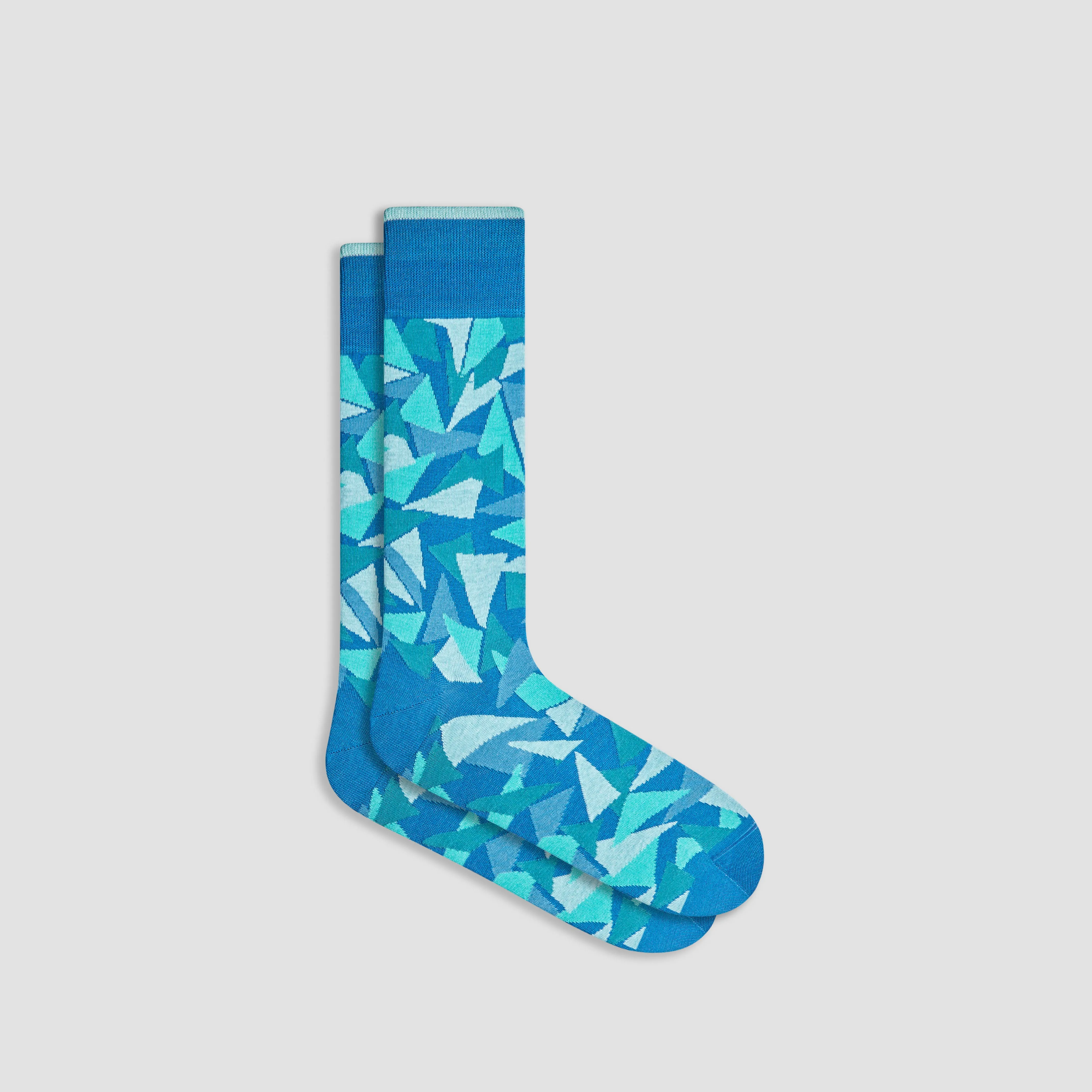 Abstract Mid-Calf Socks