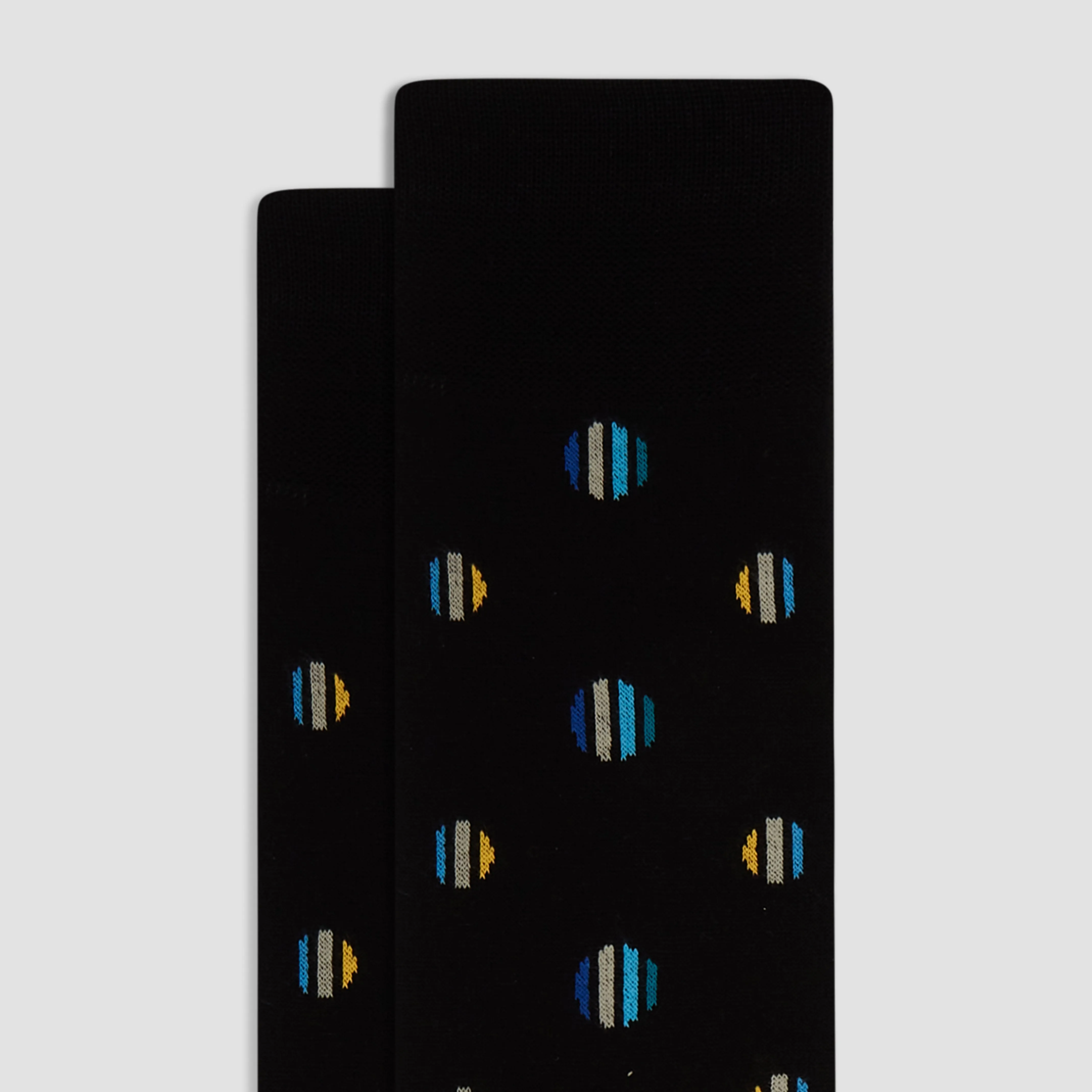 Abstract Mid-Calf Socks