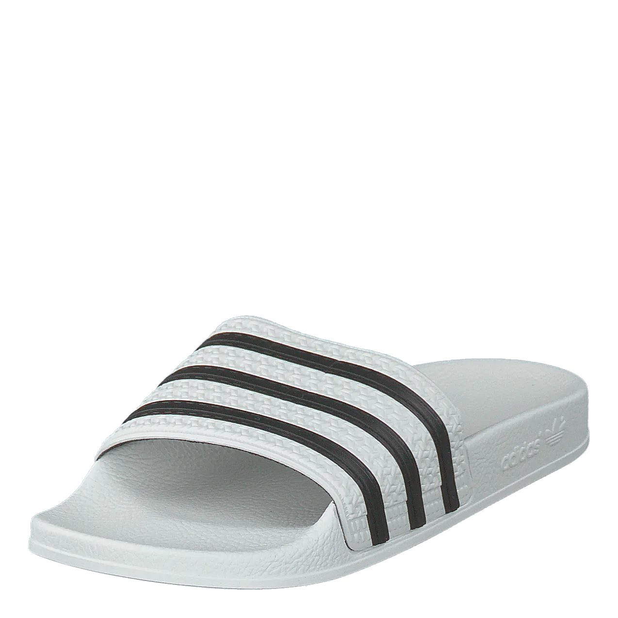 Adilette White/cblack/white