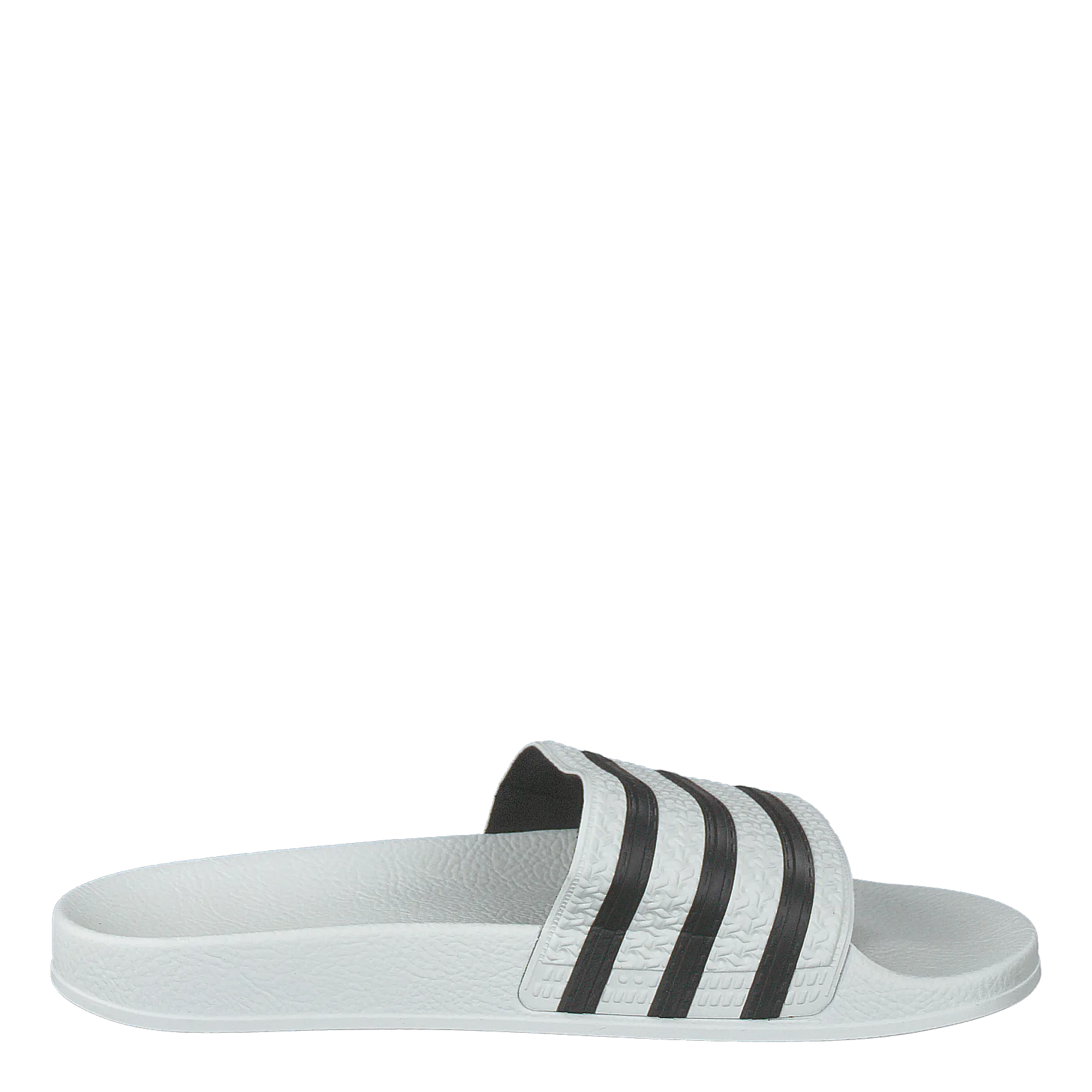 Adilette White/cblack/white