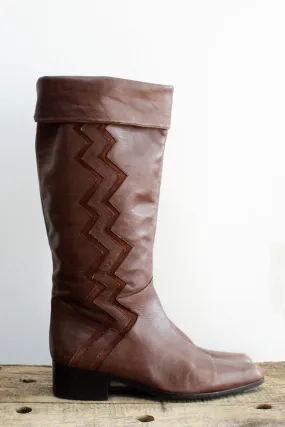 Andre Assous Zig Zag Boots 8