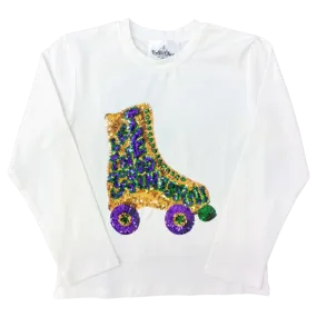 Belle Cher Sequin Top - Mardi Gras Skate