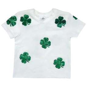 Belle Cher Sequin Top - Shamrock