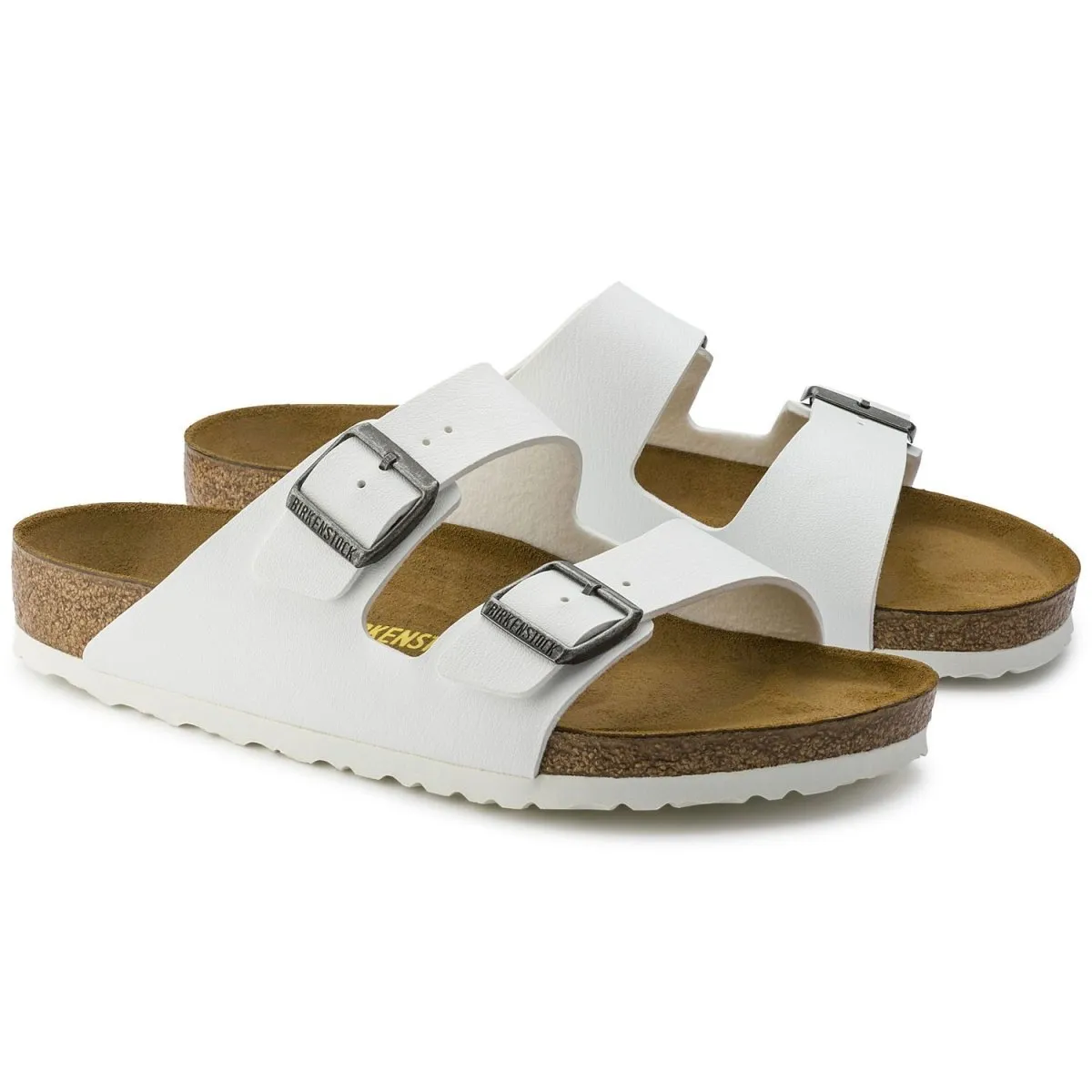 Birkenstock Women's Arizona Birko-Flor White