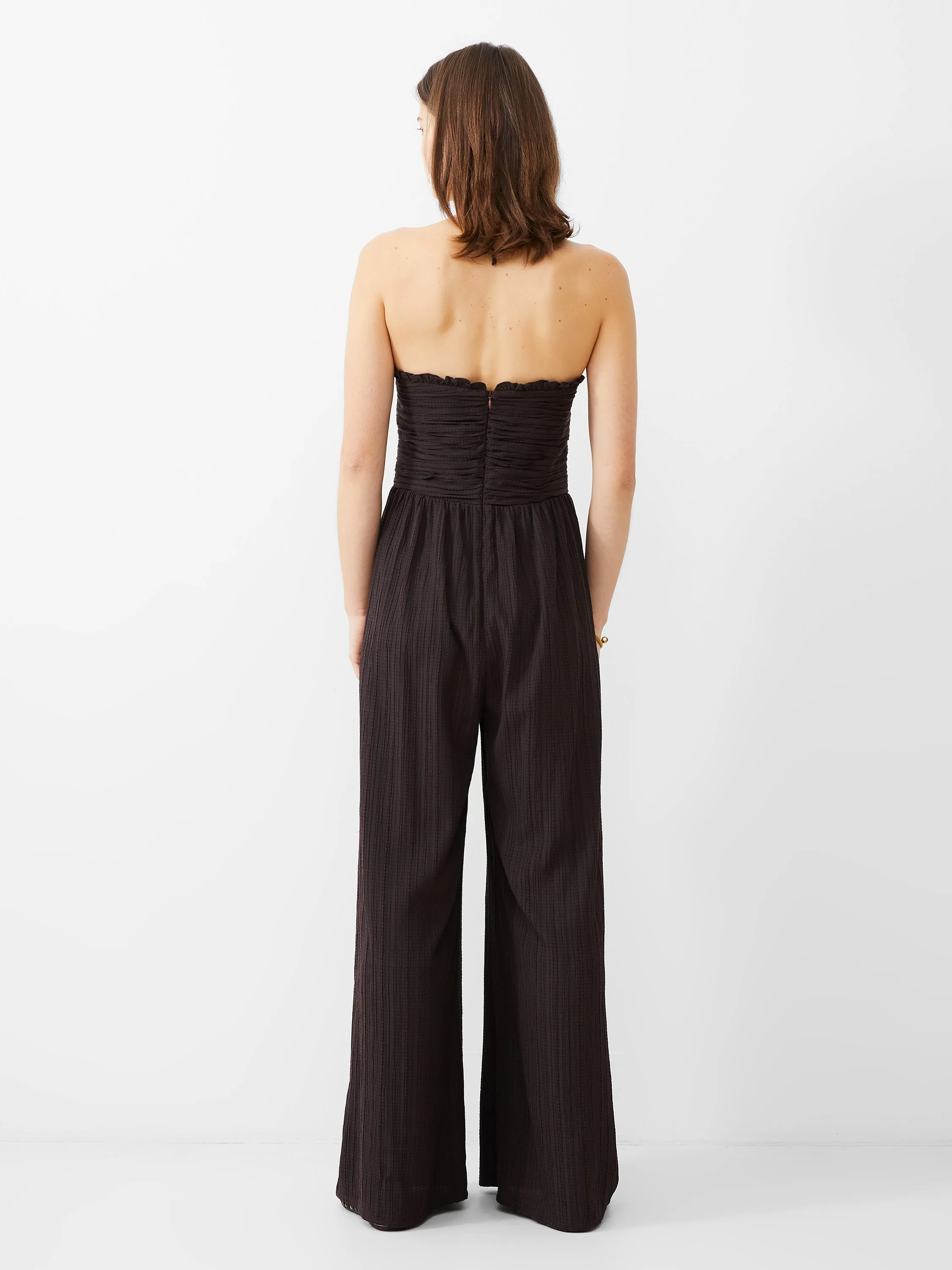 Bonny Pleated Strappy Halterneck Jumpsuit