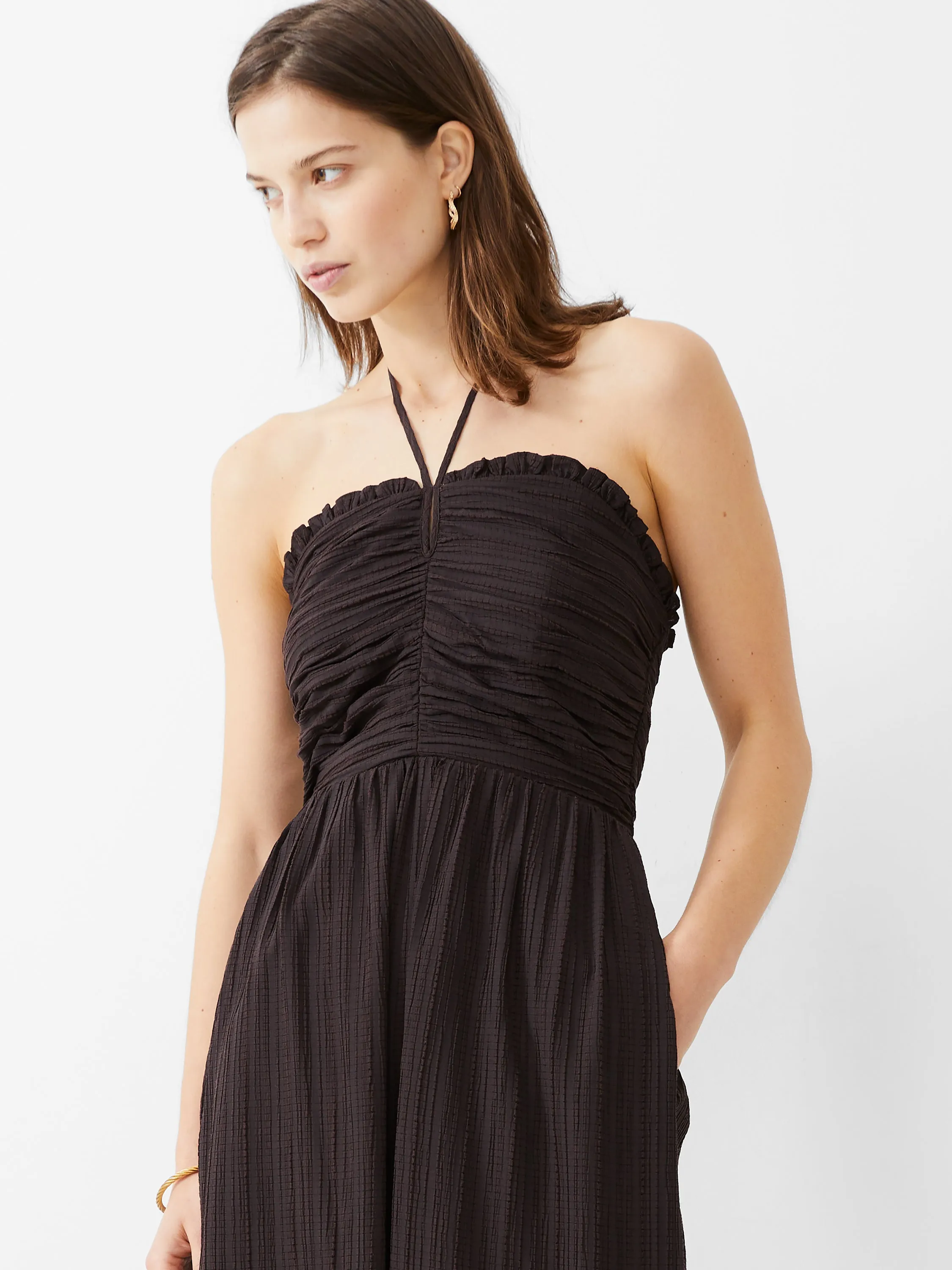 Bonny Pleated Strappy Jumpsuit