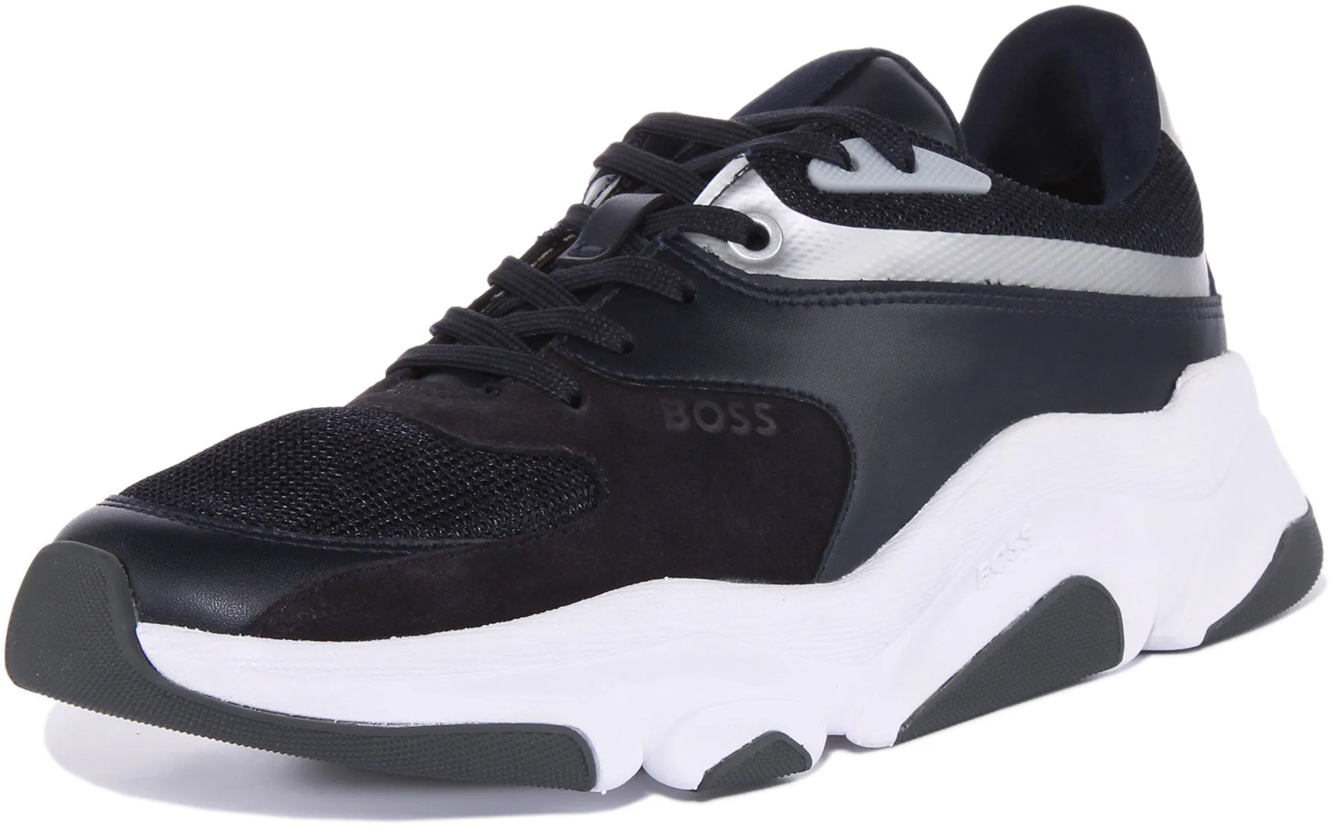 Boss Asher Run In Navy White For Men