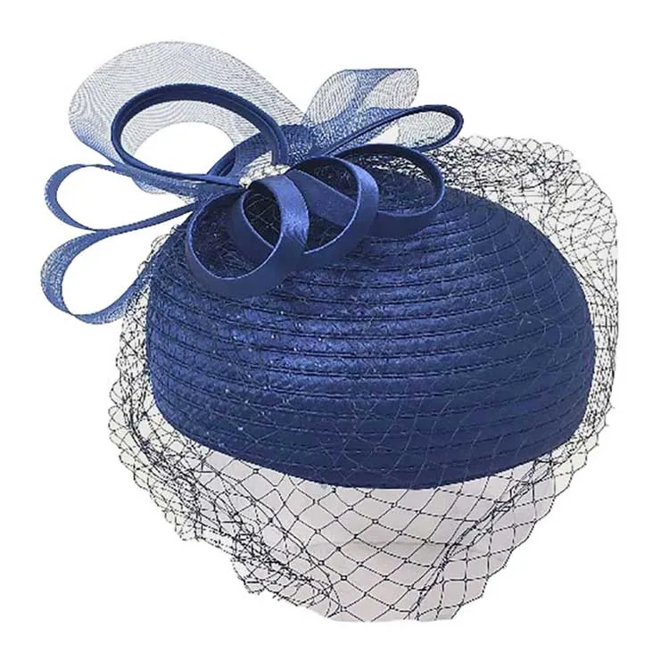 Bow Mesh Dressy Hat