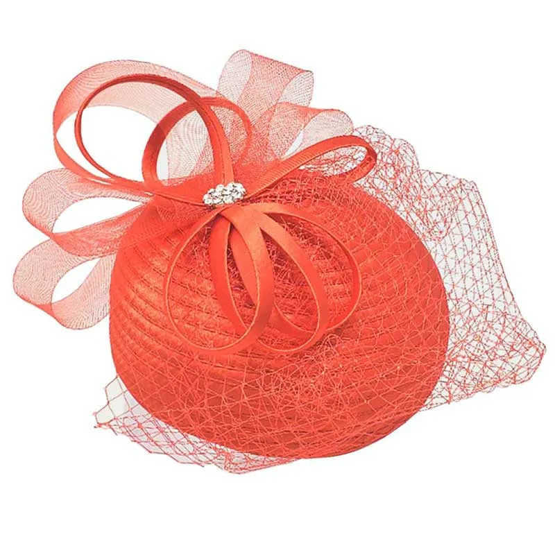 Bow Mesh Dressy Hat