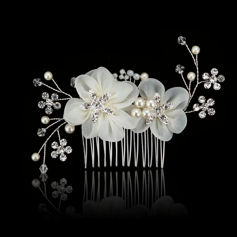 Bridal Comb, Wedding Comb, Crystal Hair Comb | VG2009