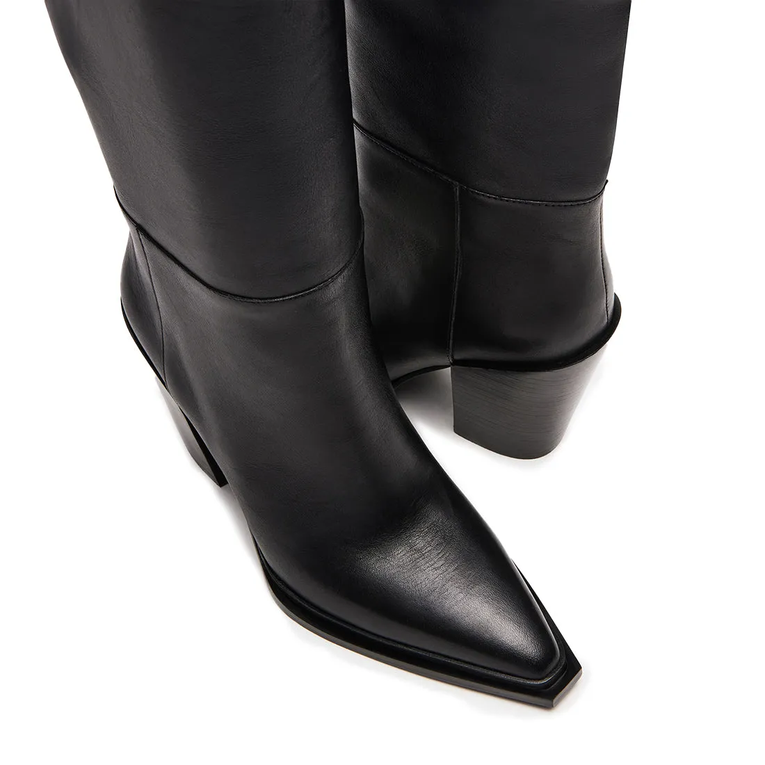 Bronty Boots BLACK LEATHER