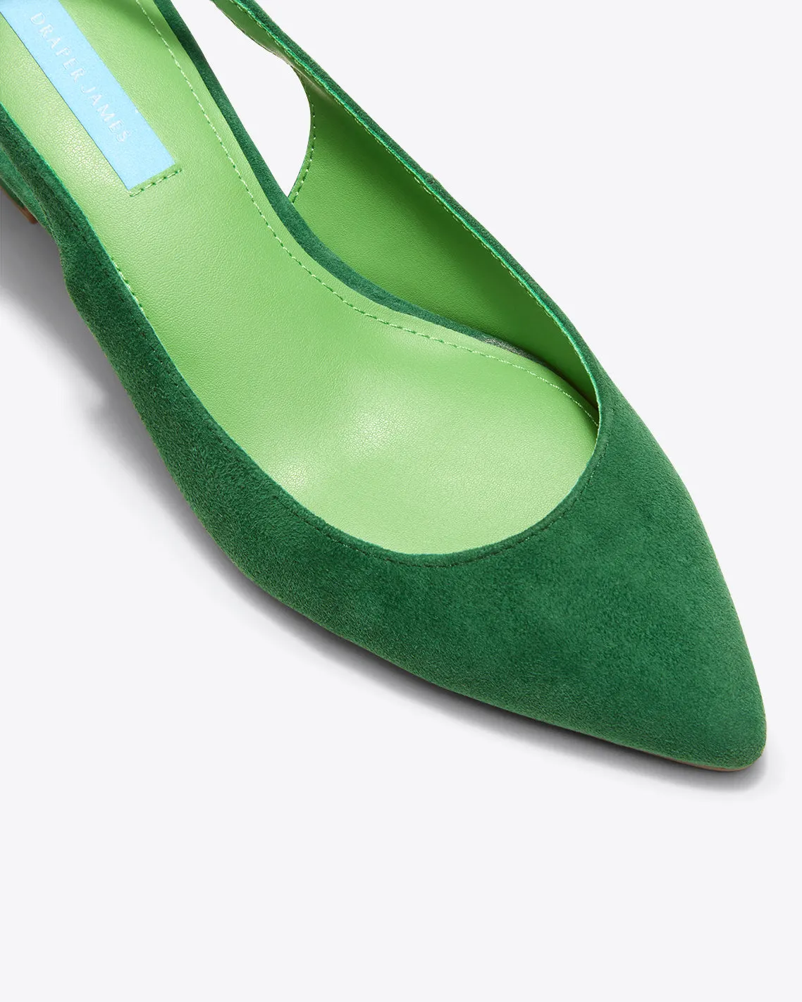 Calla Slingback in Green