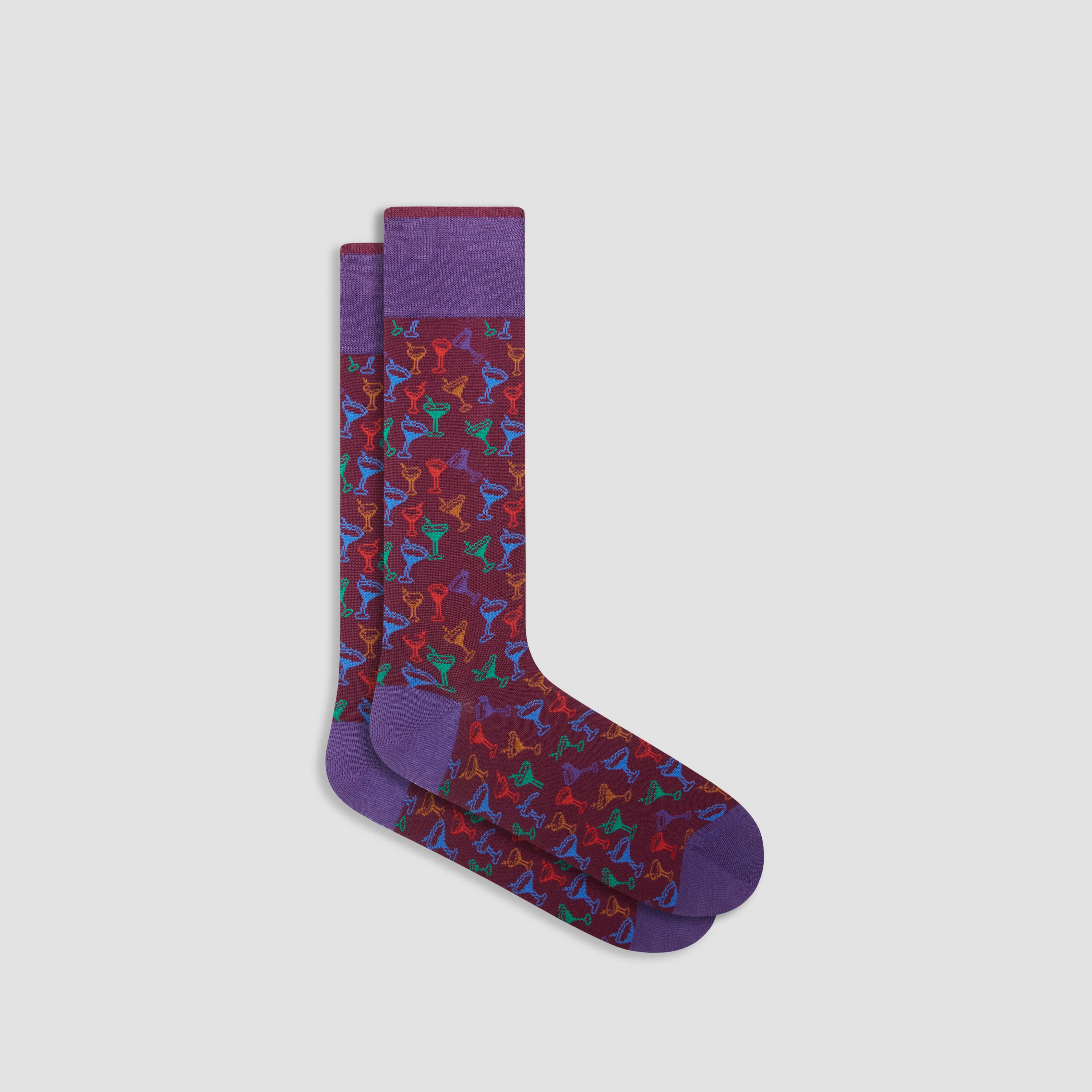 Cocktails Mid-Calf Socks