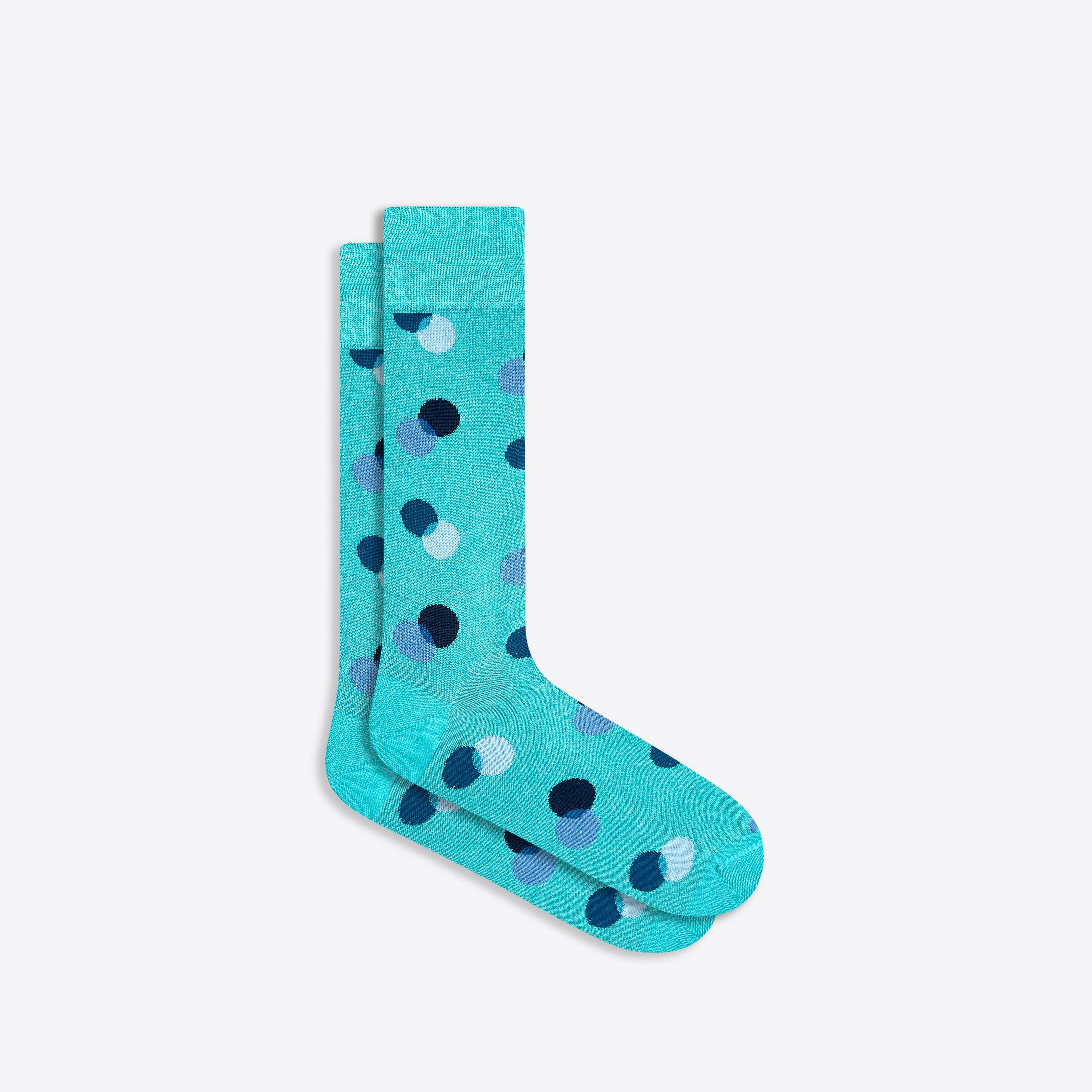 Coin Dot Mid-Calf Socks