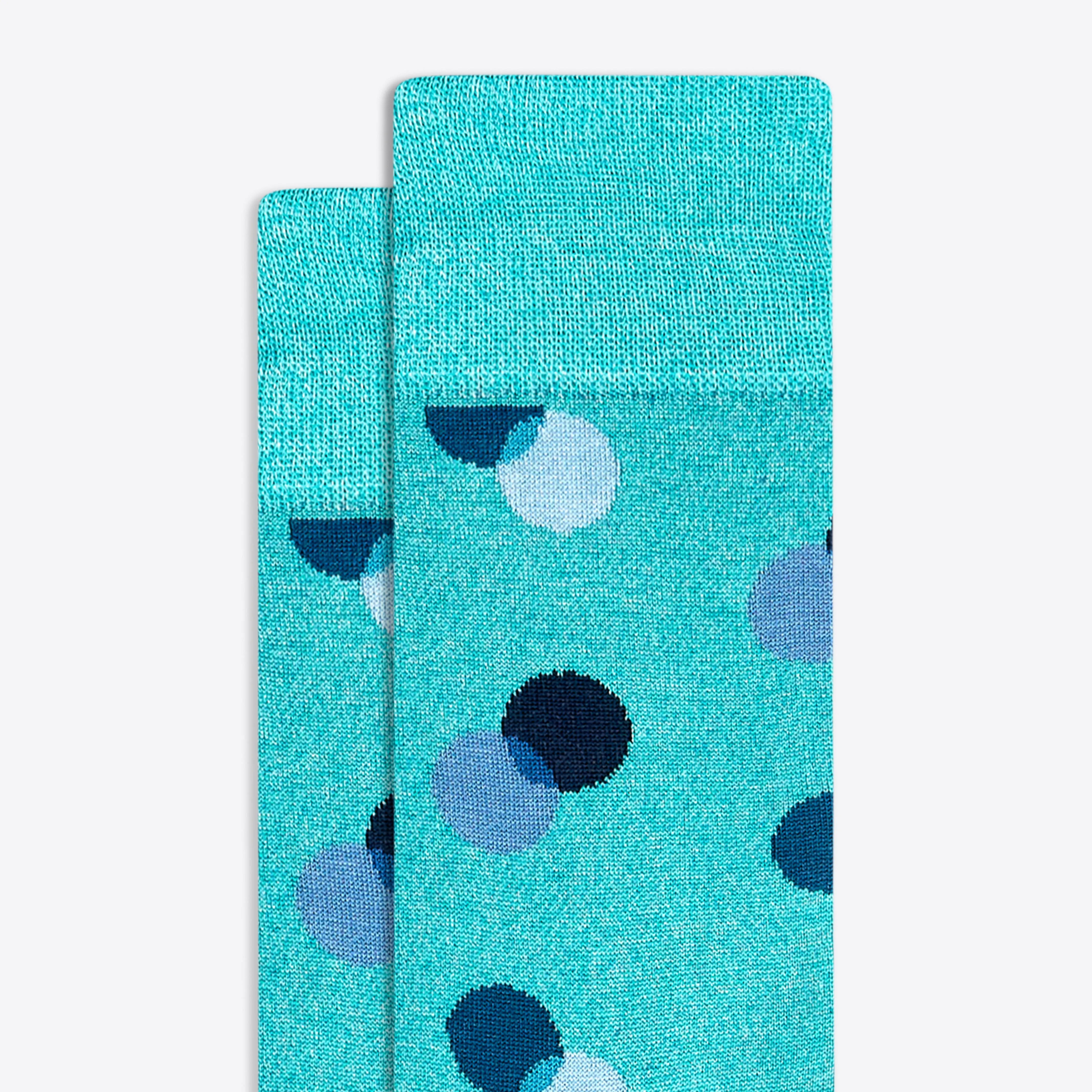 Coin Dot Mid-Calf Socks