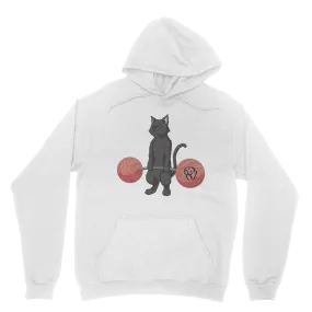 Deadlifting Black Cat Hoodie (UK)