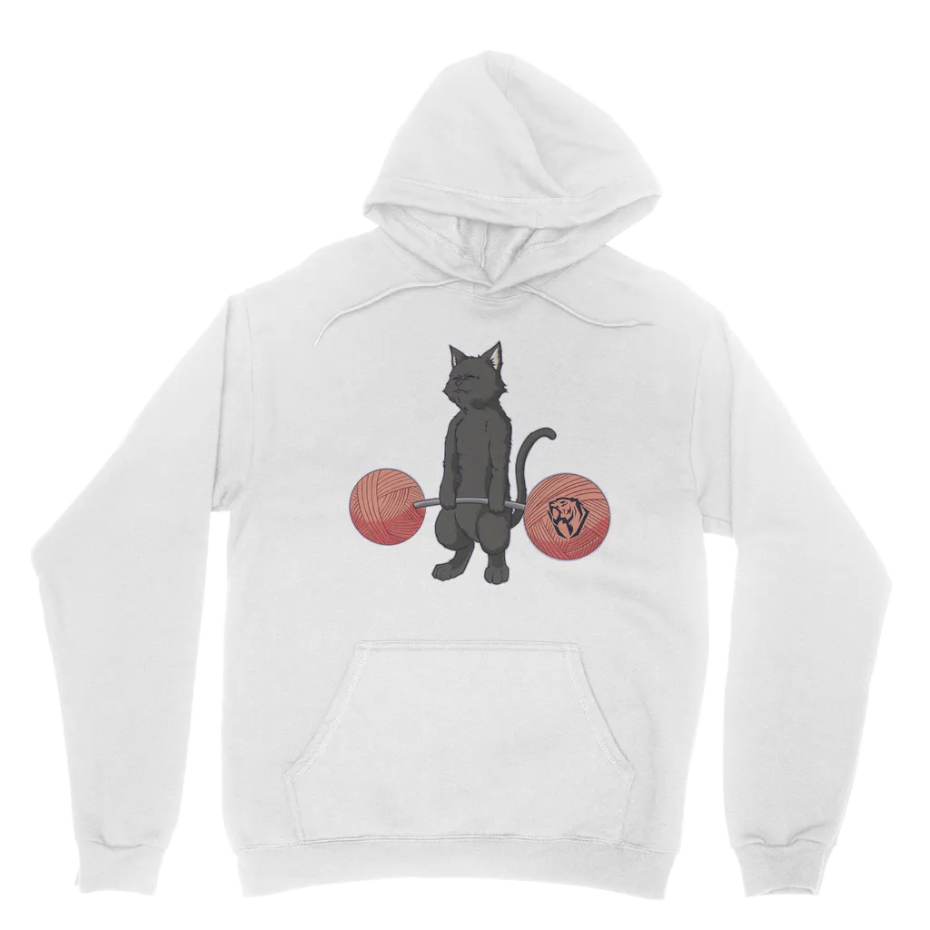 Deadlifting Black Cat Hoodie (UK)