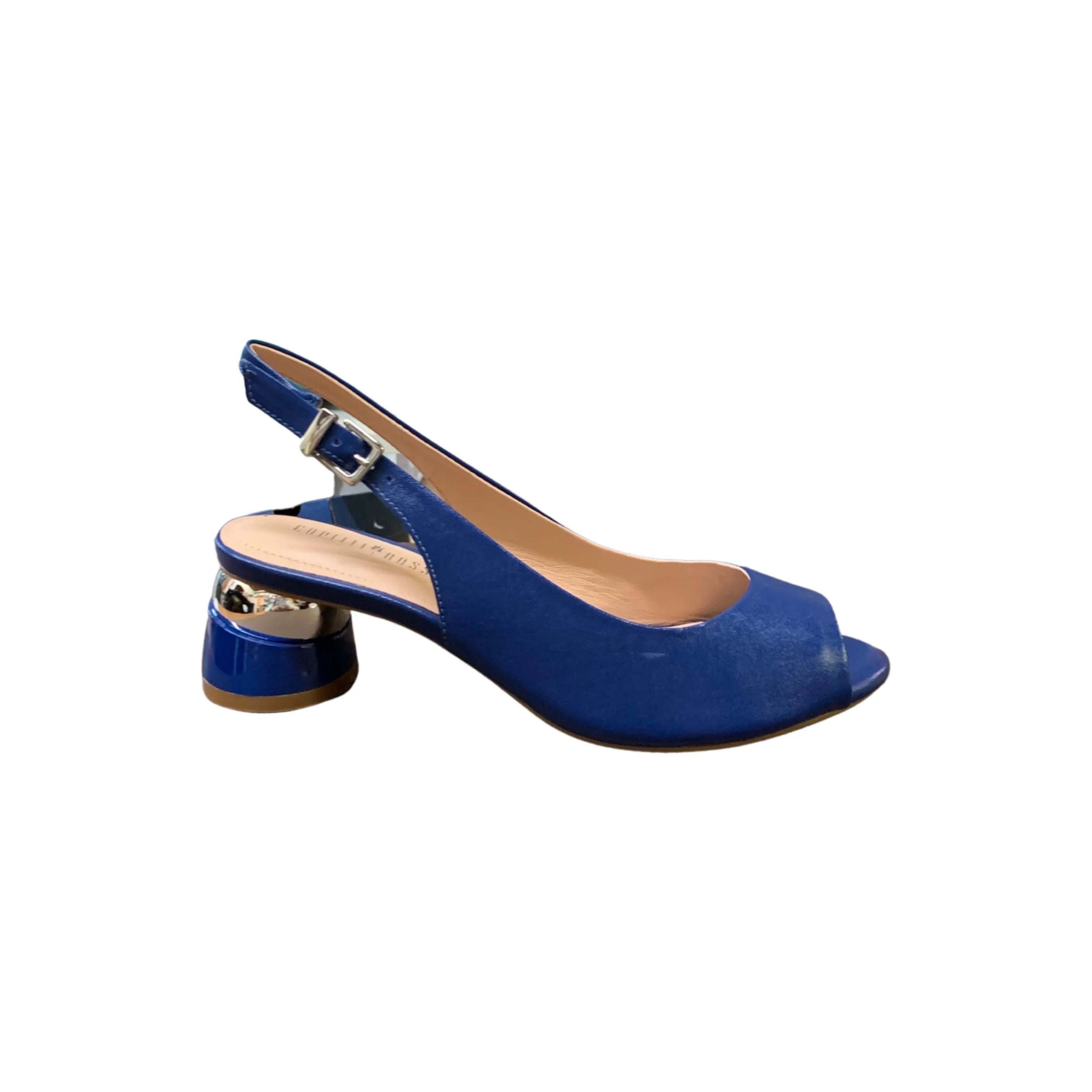 Dekota Navy Sling Back Sandal