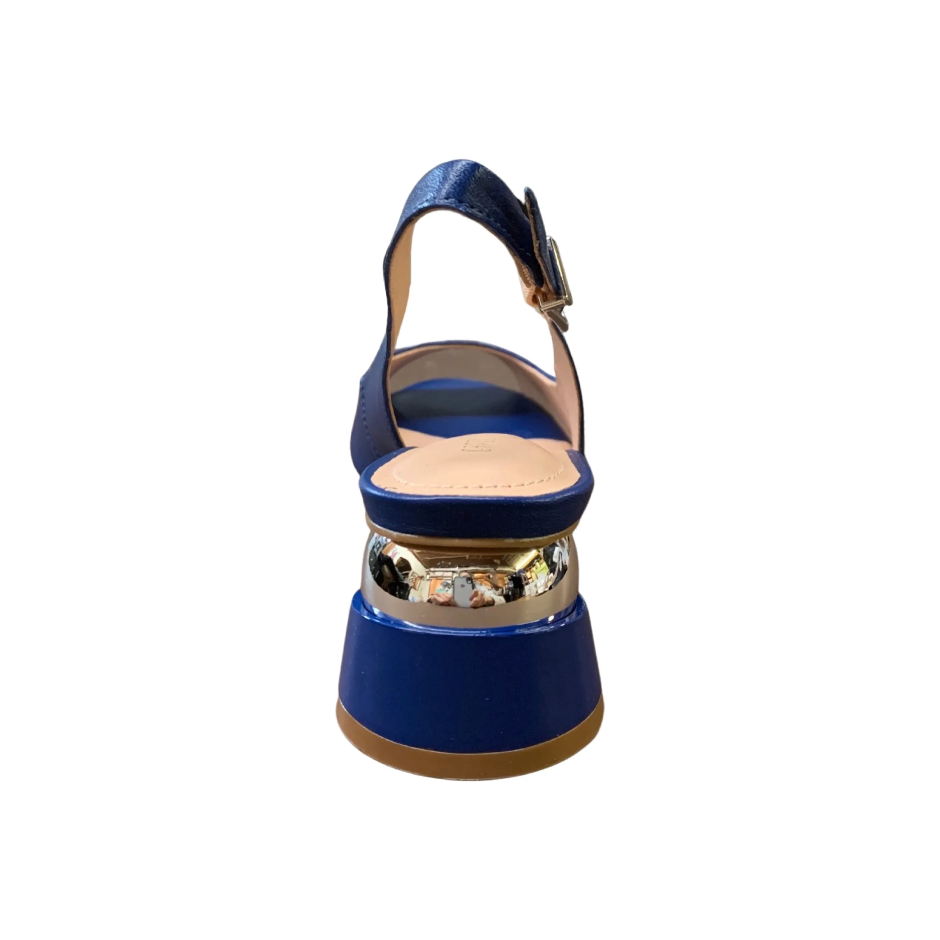 Dekota Navy Sling Back Sandal