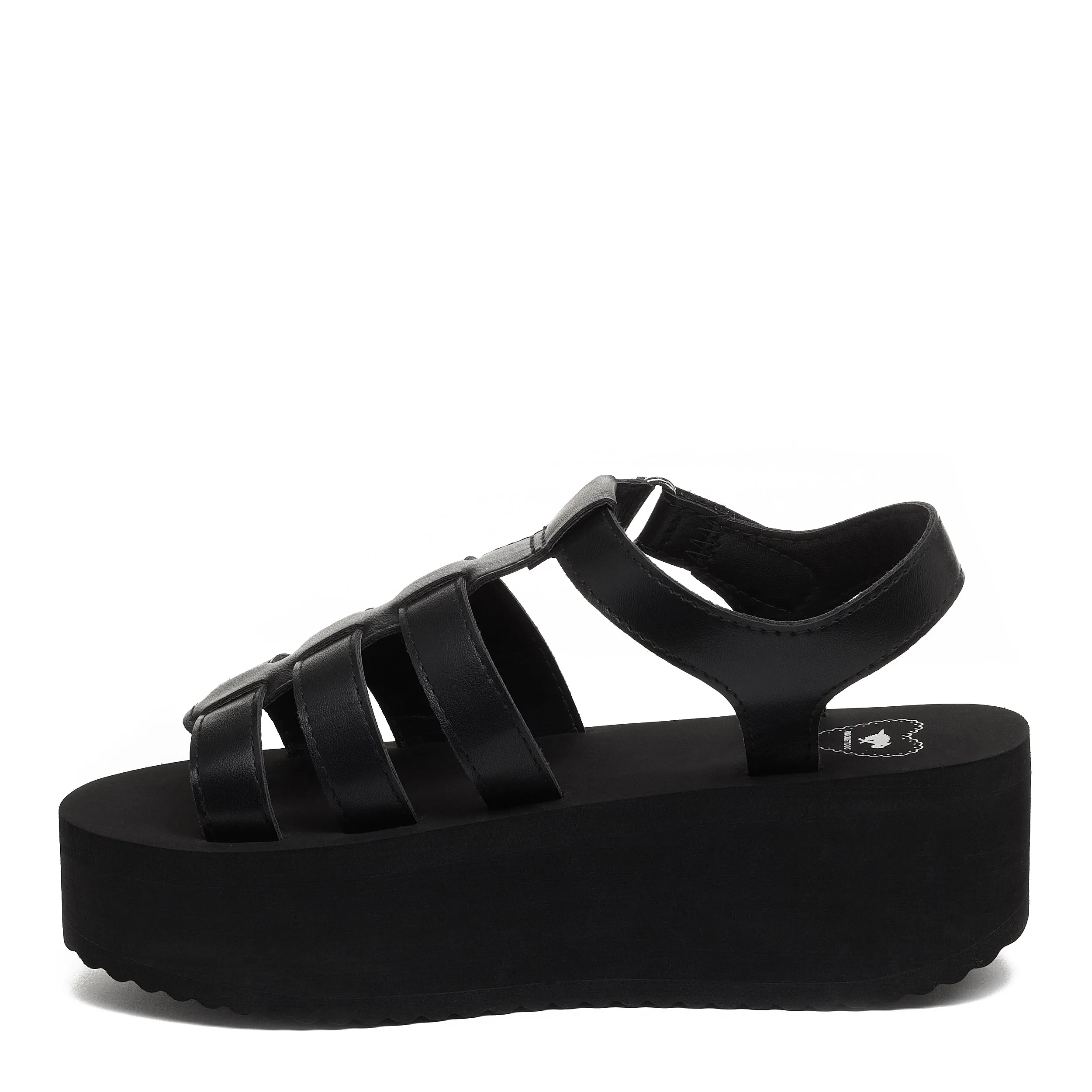 Helio Black Platform Sandals