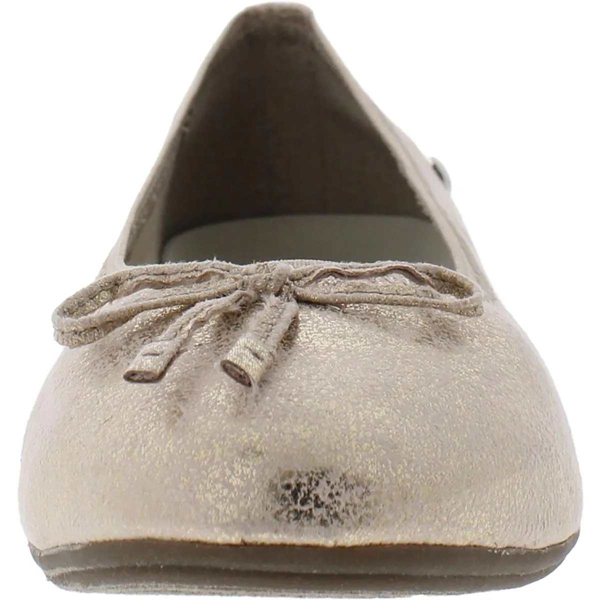 Hush Puppies Girls Josie Bow Slip On Ballet Flats