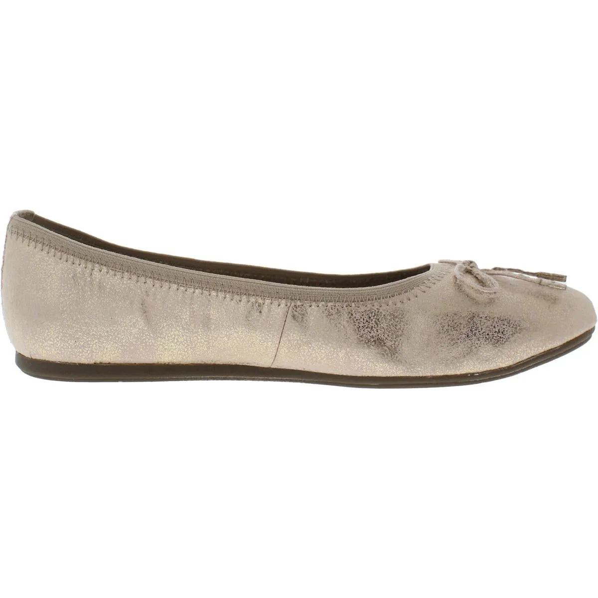 Hush Puppies Girls Josie Bow Slip On Ballet Flats