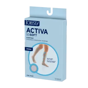 JOBST ACTIVA SoSoft 20-30 mmHg Compression Socks Knee High