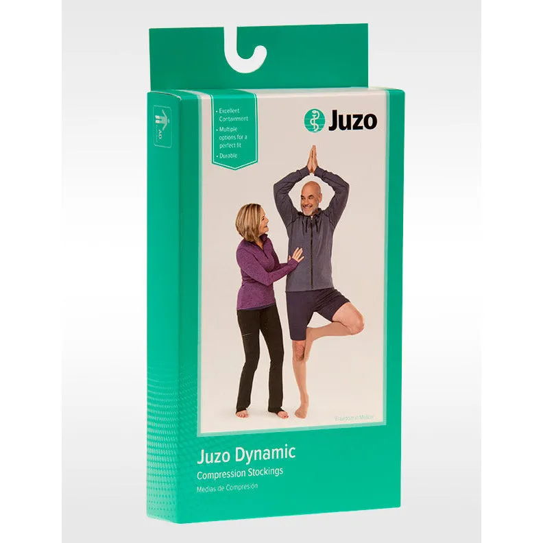 Juzo Dynamic Knee High 20-30 mmHg w/ 5 cm Silicone Band, Open Toe