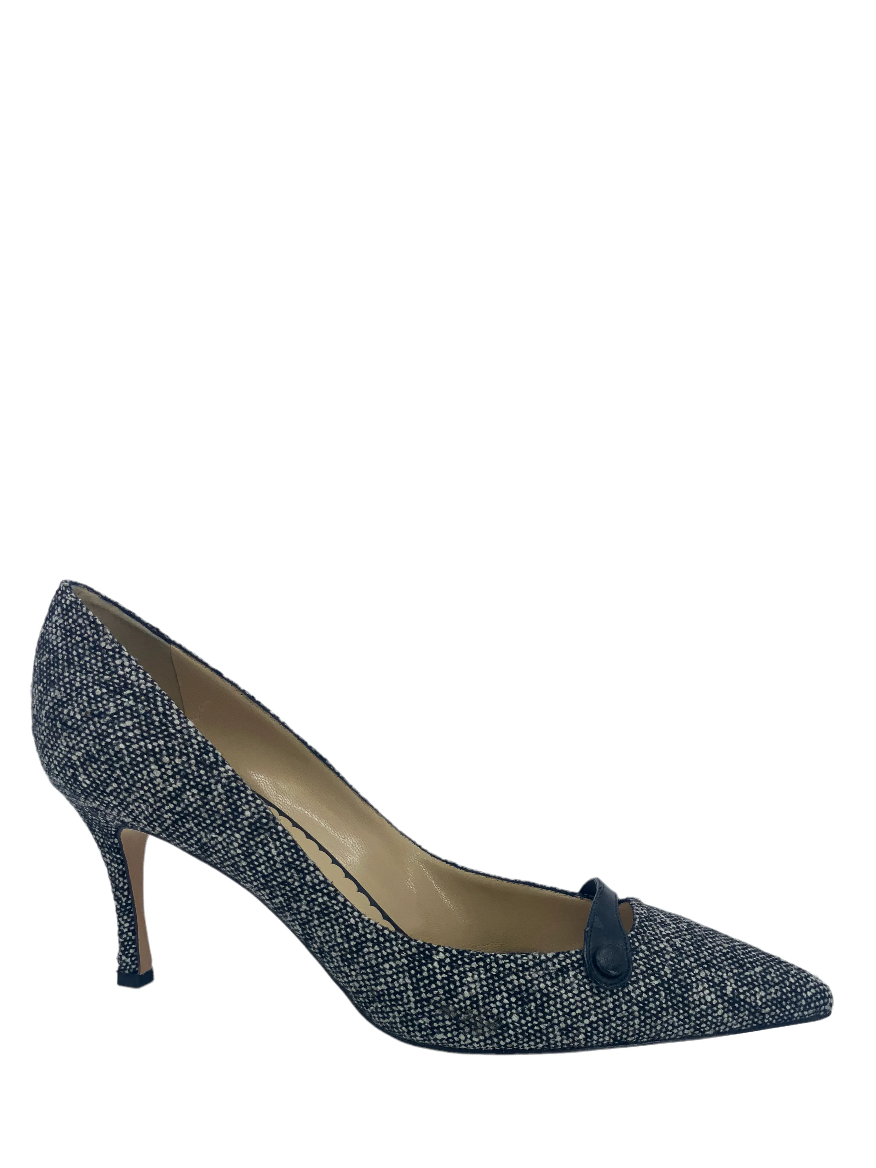 Manolo Blahnik Tweed Pumps Size 9.5