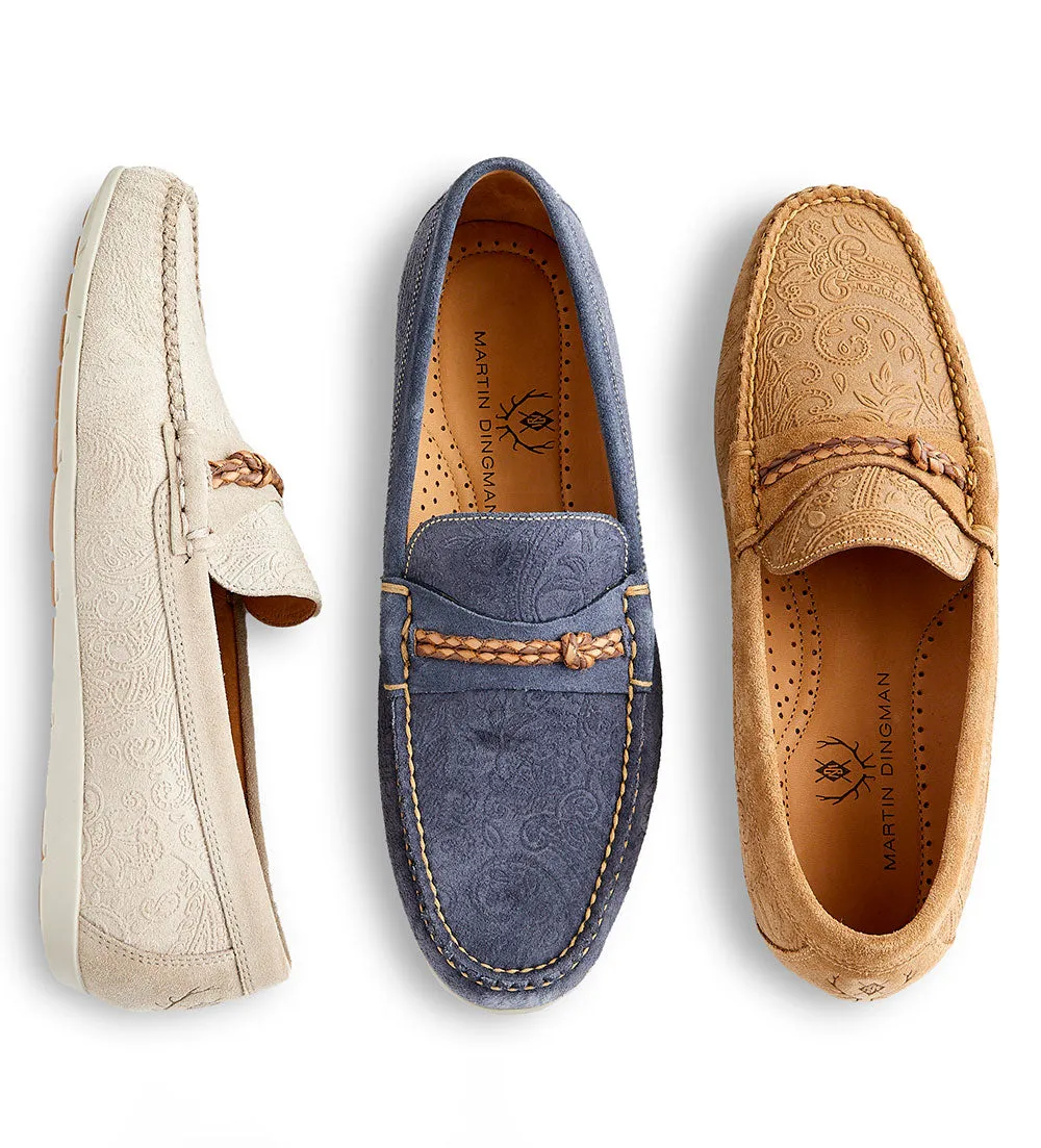 Martin Dingman Jaden Paisley Loafers