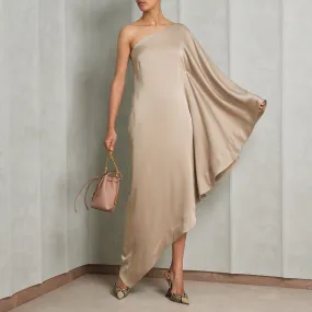 One-Shoulder Maxi Dress