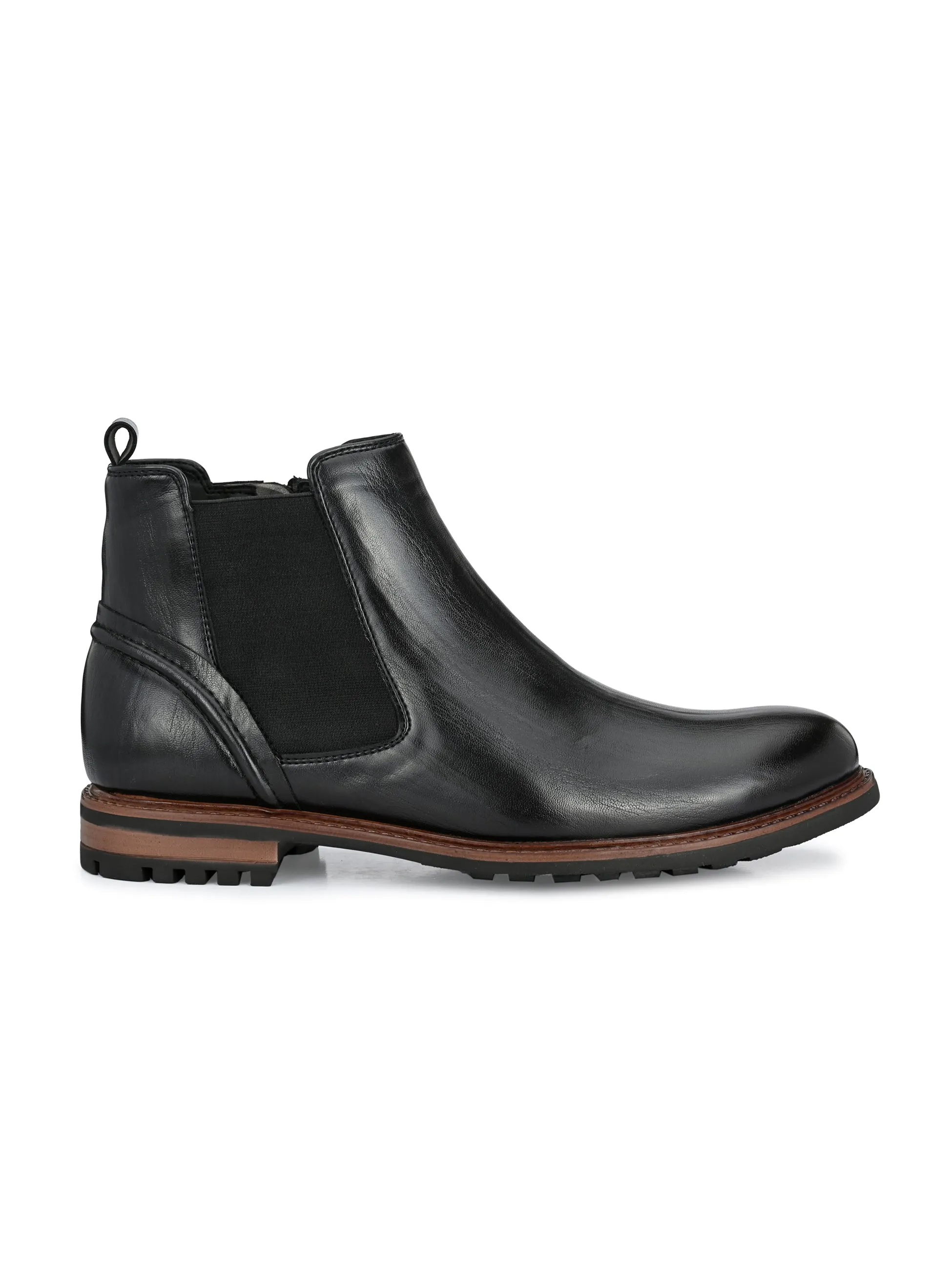 Quest Black Chelsea Boots