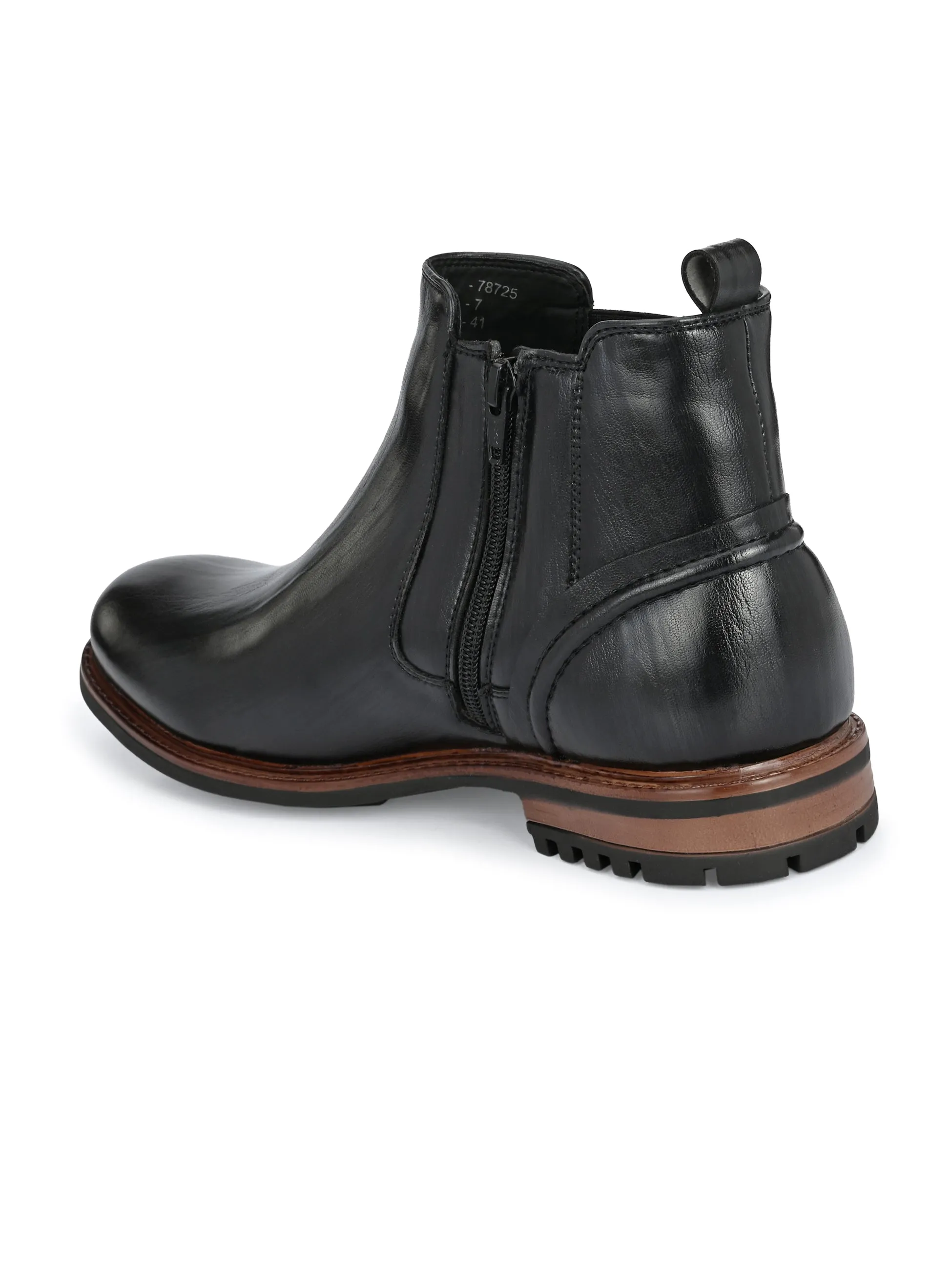 Quest Black Chelsea Boots