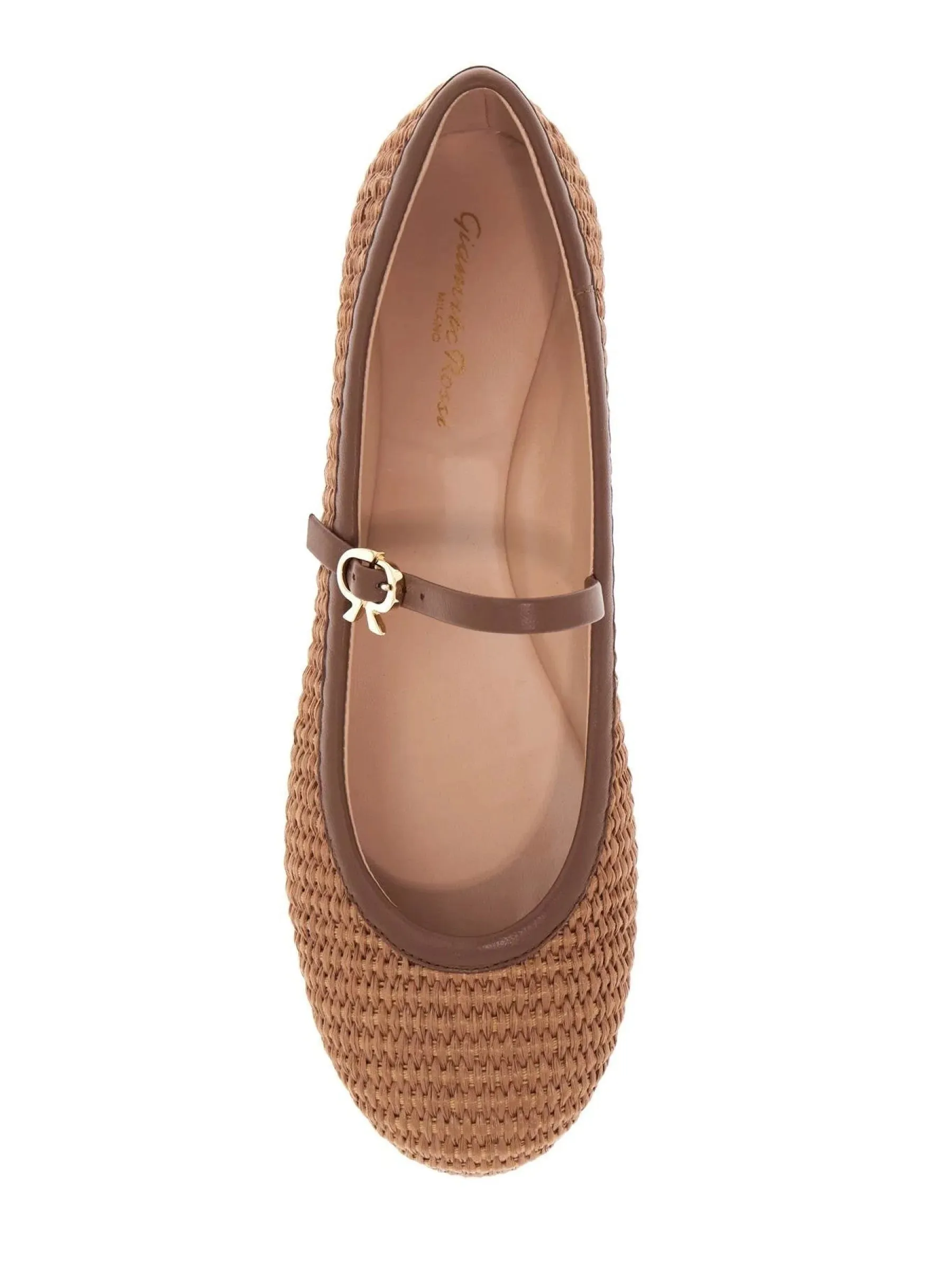 Raffia Ballet Flats