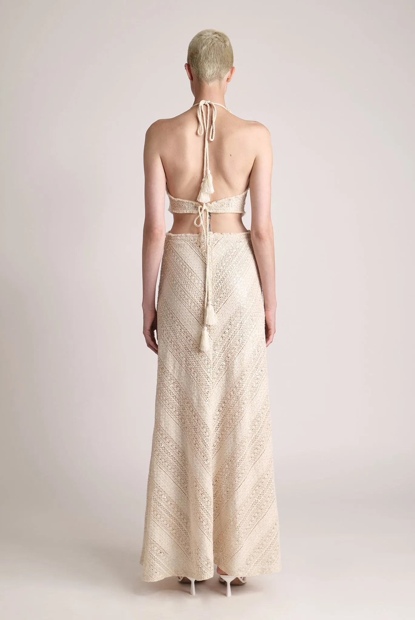 SABINA MUSAYEV Lilibet Dress - Oatmeal