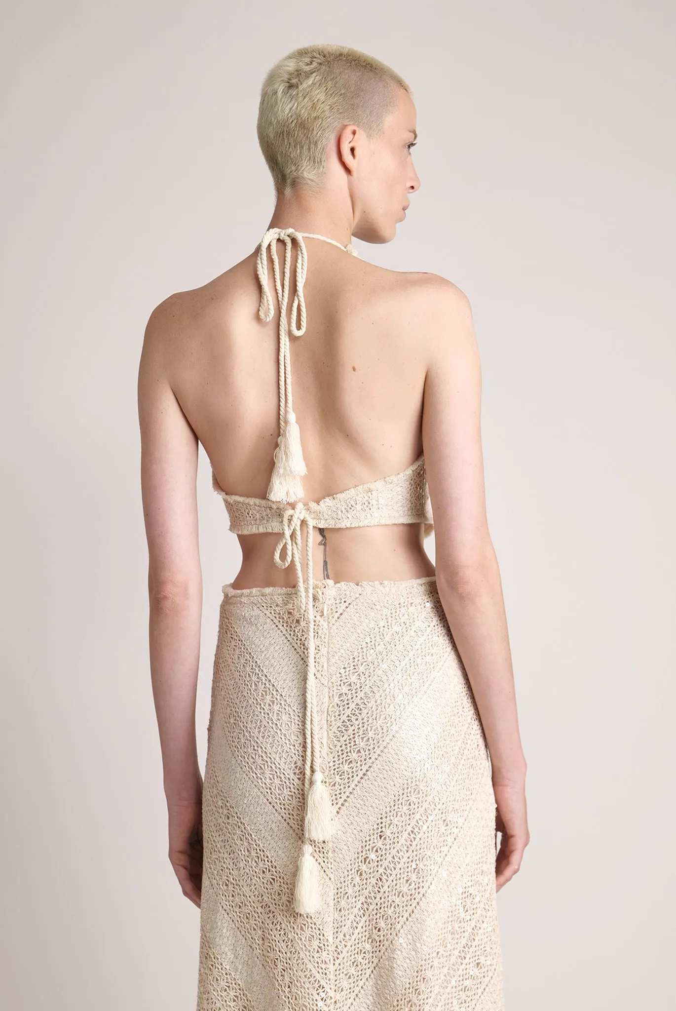 SABINA MUSAYEV Lilibet Dress - Oatmeal