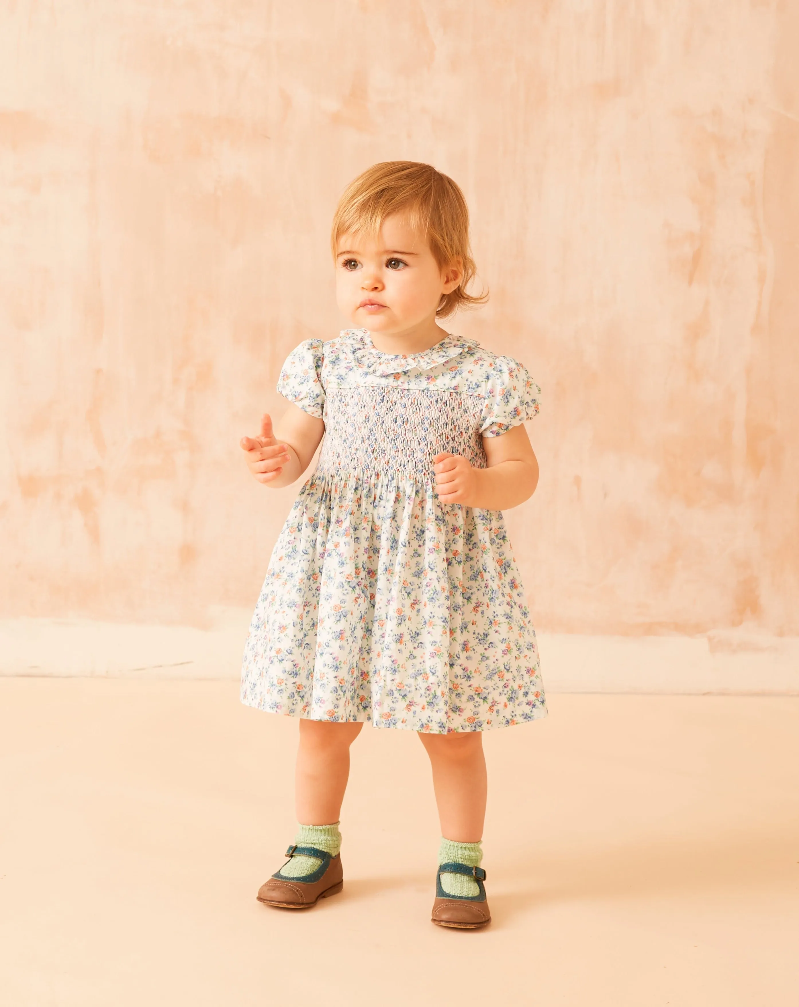 Smocked Baby Dress - Mary