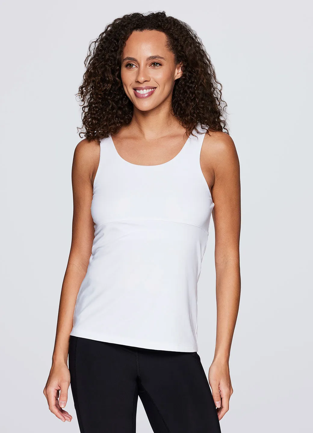 Super Soft Strappy Shelf Bra Tank