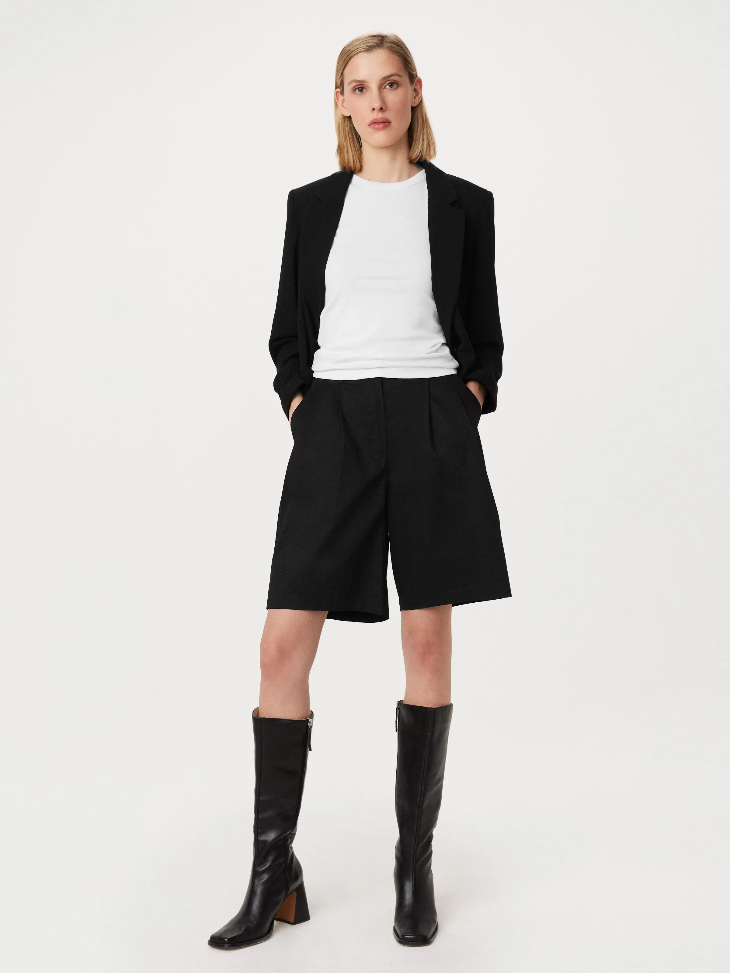 The Celine Bermuda Short in Black