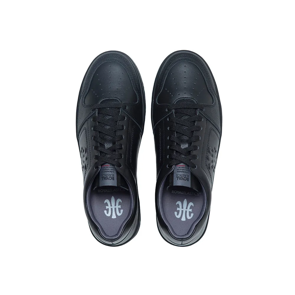 Women's Maker Black Logo Leather Sneakers 98214-999