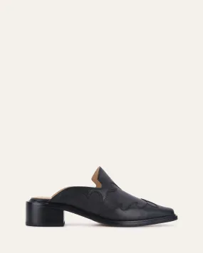 YOKO LOAFERS BLACK LEATHER