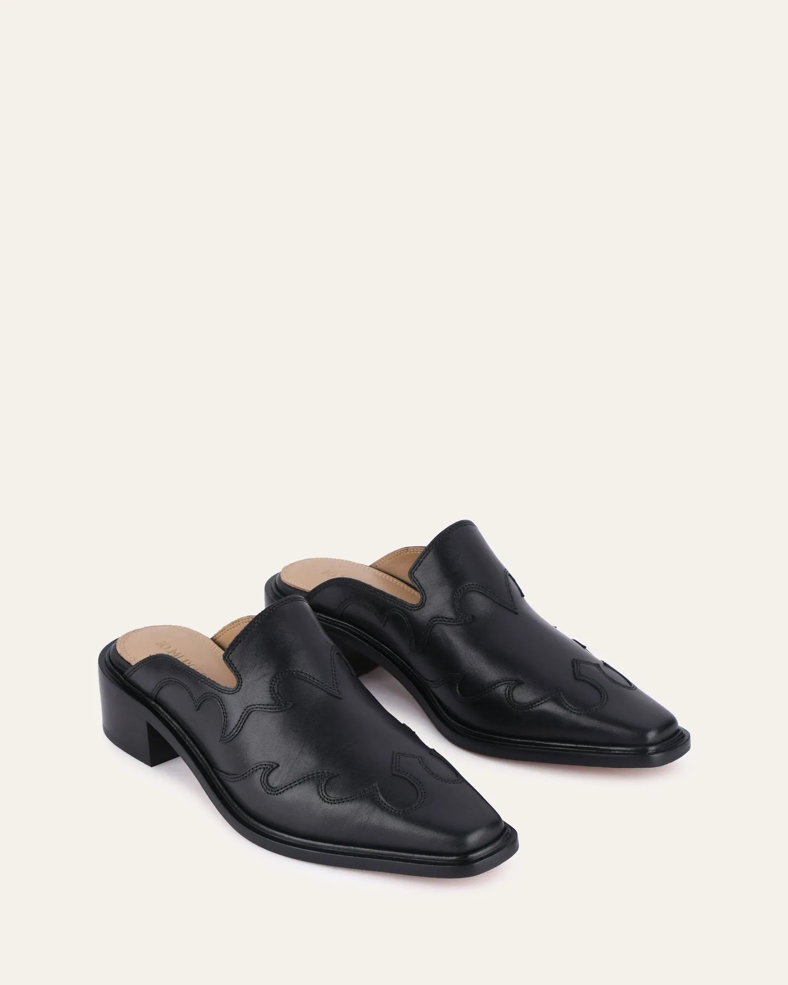 YOKO LOAFERS BLACK LEATHER