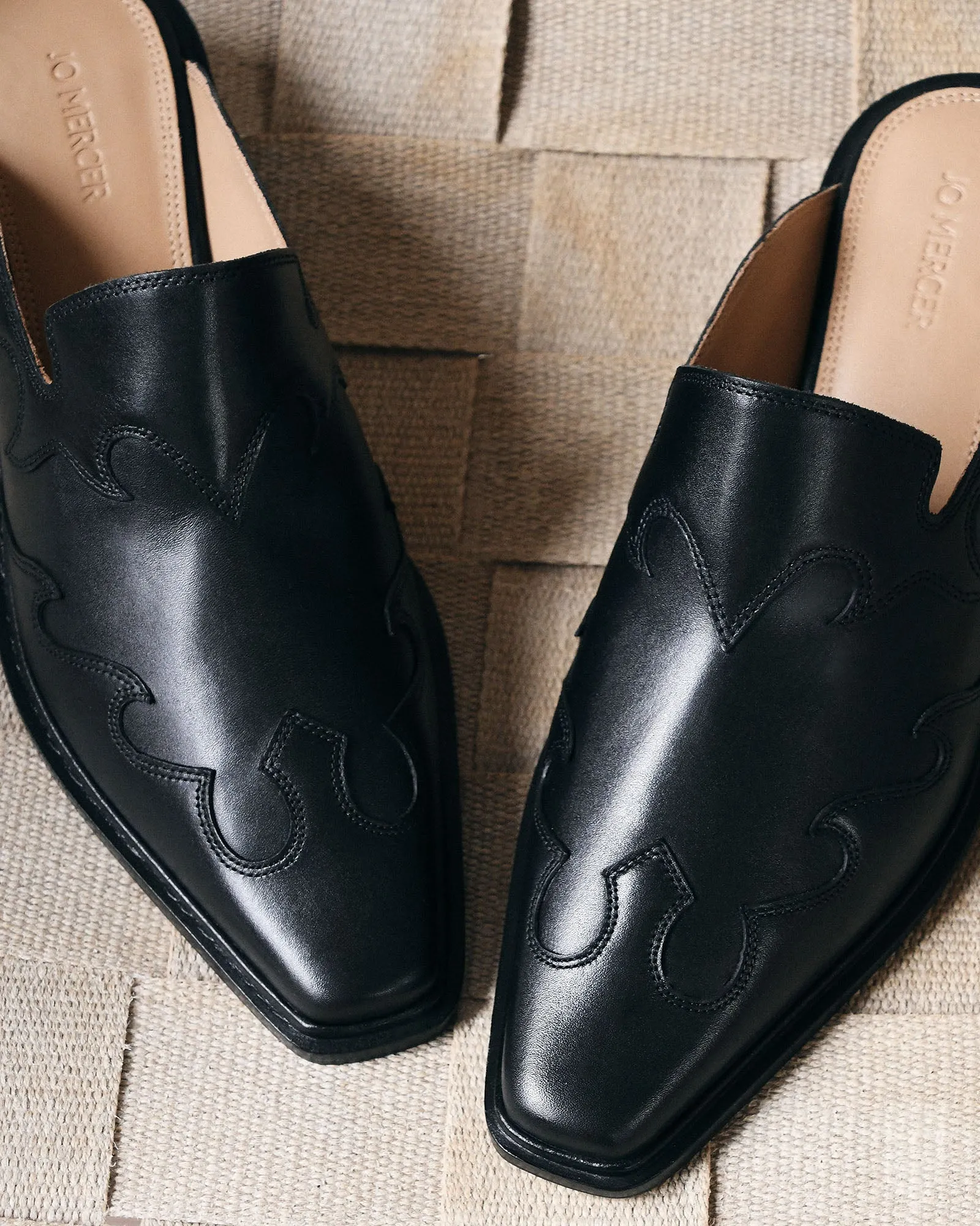 YOKO LOAFERS BLACK LEATHER