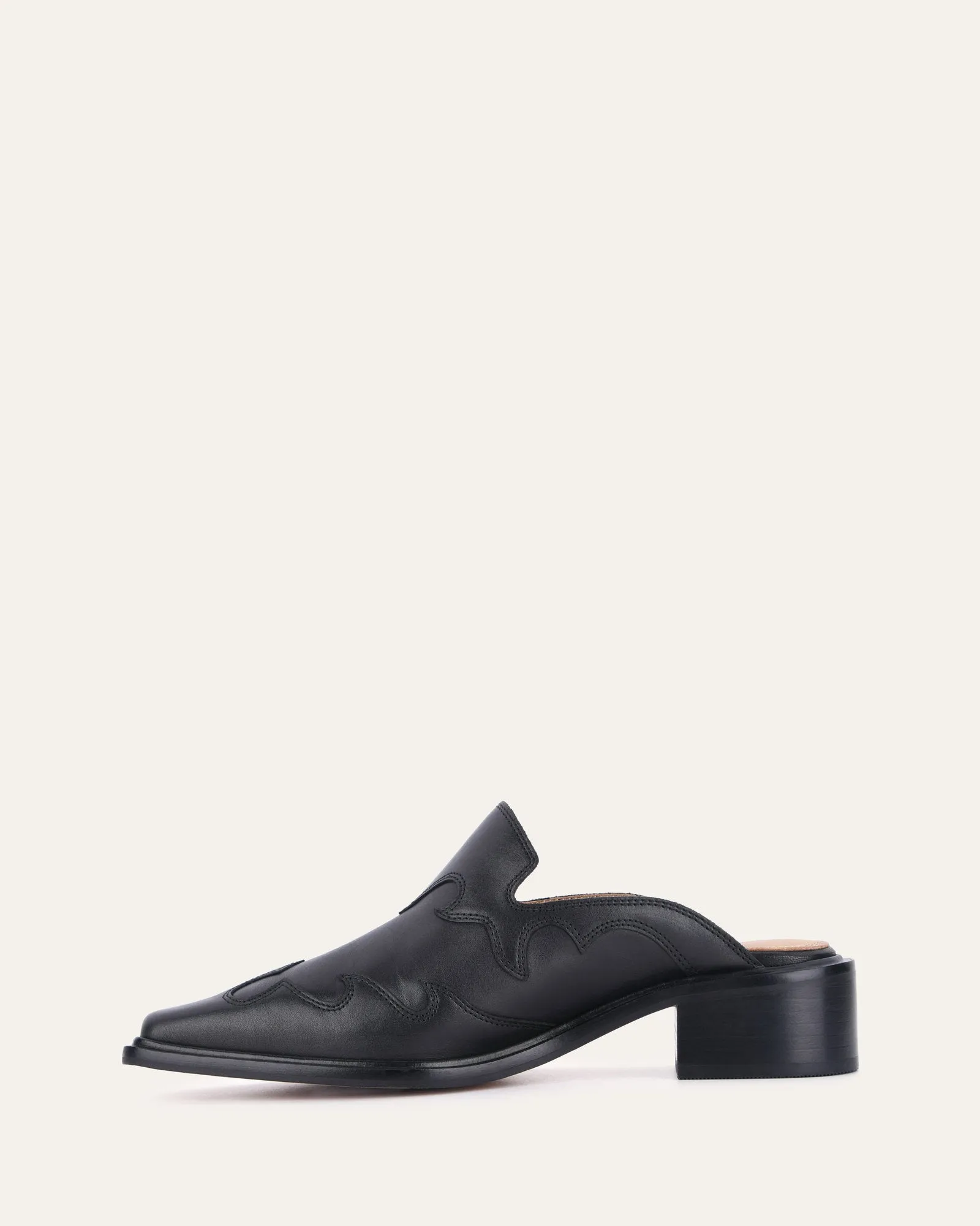 YOKO LOAFERS BLACK LEATHER